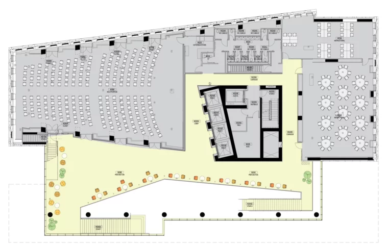 Level 2 Rentable Area floorplan