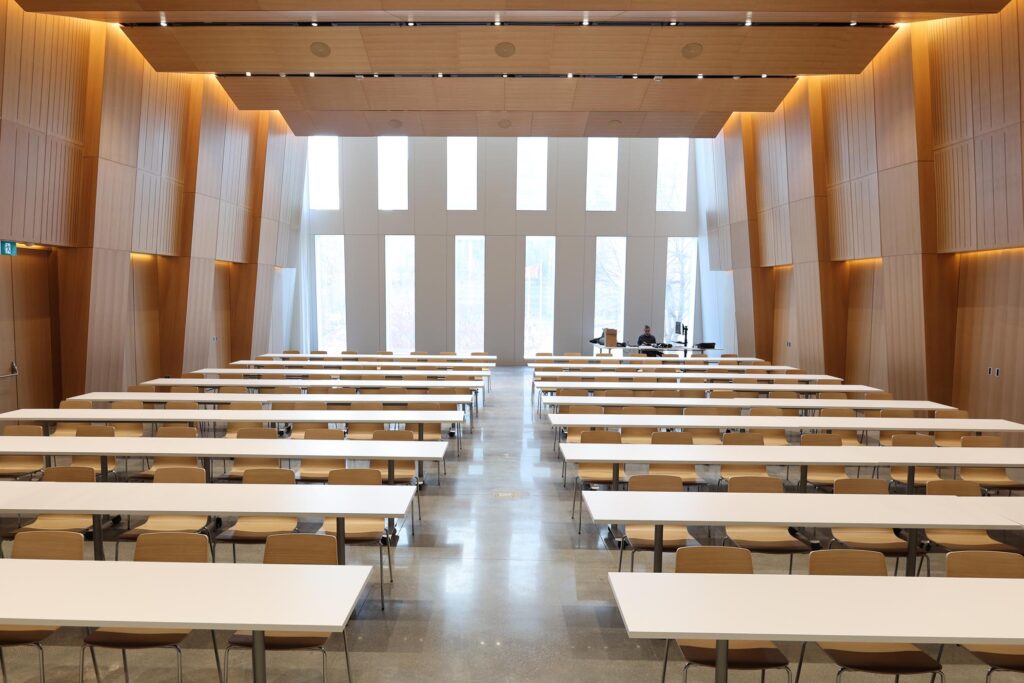 Schwartz Reisman Innovation Campus Multipurpose room interior