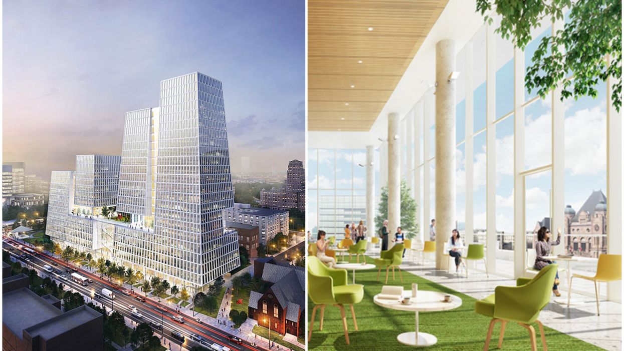 University Of Toronto Is Getting Two New $100 Million, Massive 750,000 Square-Foot Towers 