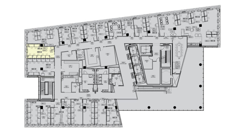 Floorplan room W874